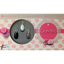   Őrangyal Kristályok Ajándékszett Három medál és nyaklánc - Daughter Lányomnak