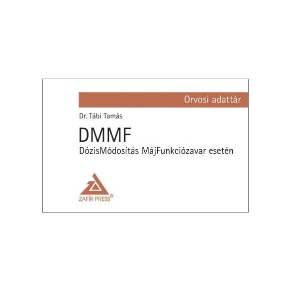 DMMF - Dózismódosítás MájFunkciózavar esetén - Orvosi adattár