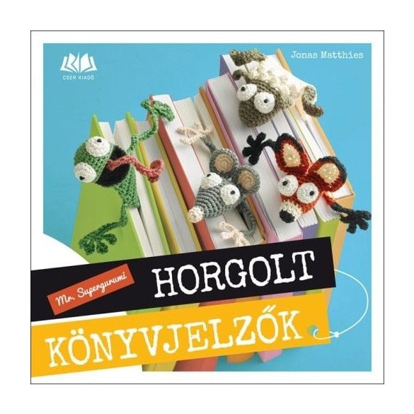 Horgolt könyvjelzők