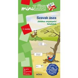   Szavak ásza - Játékos anyanyelvi feladatok 3. osztály - MiniLük