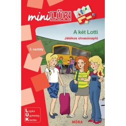   A két Lotti - Játékos olvasónapló - MiniLÜK - Móra EDU