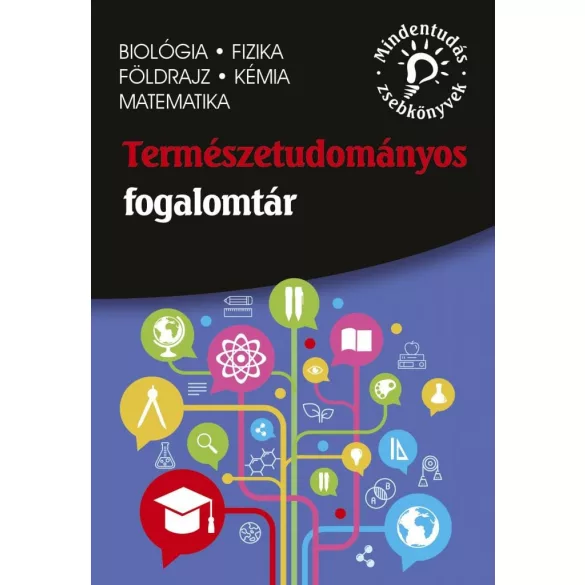 Természettudományos fogalomtár – biológia, fizika, földrajz, kémia, matematika