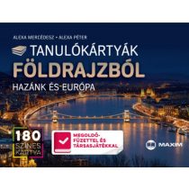   Tanulókártyák földrajzból - Hazánk és Európa - 180 színes kártya