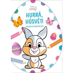 Hurrá, Húsvét! - Disney Baby tojás alakú színező