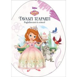 Tavaszi teaparti - Disney Junior tojás alakú színező