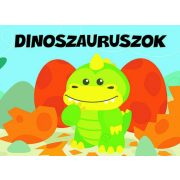 Pancsolókönyv szivaccsal - Dinoszauruszok