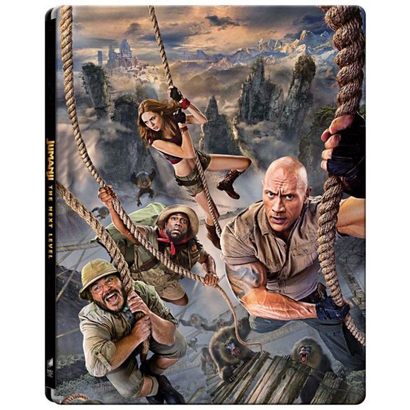 Jumanji - A következő szint - Blu-ray - Steelbook