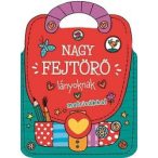 Nagy fejtörő - lányoknak matricákkal