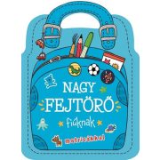 Nagy fejtörő - fiúknak matricákkal