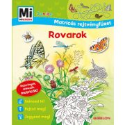 Rovarok - Mi MICSODA Junior Matricás rejtvényfüzet