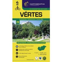 Vértes turistatérkép