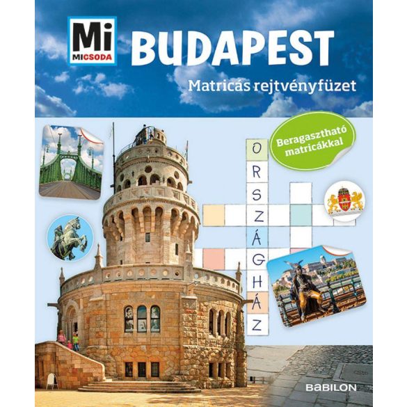 Budapest - Matricás rejtvényfüzet