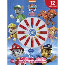  Mancs őrjárat - Játékos hősök - zsírkrétás színezőkönyv