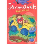 Járművek - Bűvös kifestő