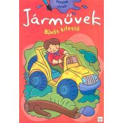 Járművek - Bűvös kifestő