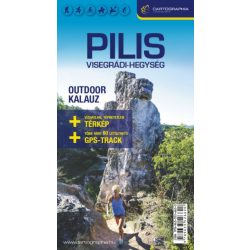   Pilis, Visegrádi-hegység 4in1 outdoor kalauz + turista- kerékpáros- és lovas térkép - 1:40 000