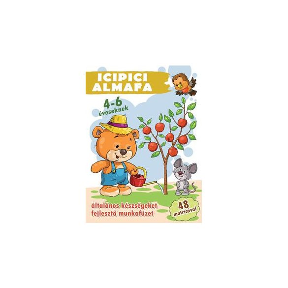 Icipici almafa 4-6 éveseknek + 48 matrica