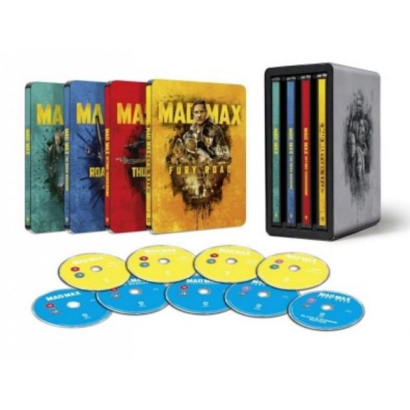 Mad Max 1-4. gyűjtemény (4UHD+5BD) - limitált, fémdobozos változat  (steelbook)