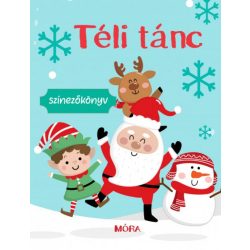 Téli tánc - színezőkönyv