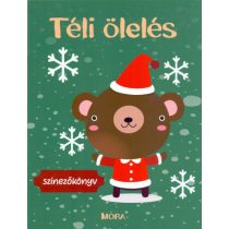 Téli ölelés - színezőkönyv