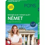   PONS Megszólalni 1 hónap alatt Német + CD és ONLINE hanganyag