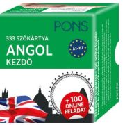 PONS 333 szókártya Angol kezdő + 100 online feladat