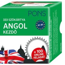 PONS 333 szókártya Angol kezdő + 100 online feladat