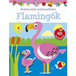 Kedvenceink matricásfüzete - Flamingók