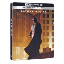   Batman Kezdődik (UHD + 2 BD) - limitált, fémdobozos változat (steelbook)