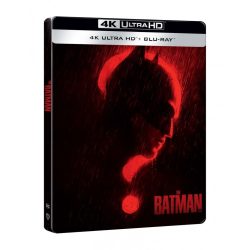   Batman (2022) (UHD + 2 BD) - limitált, fémdobozos változat ("Red Question Mark" steelbook)