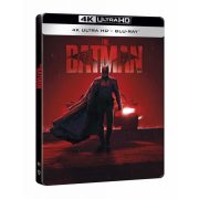  Batman (2022) (UHD + 2 BD) - limitált, fémdobozos változat ("Batmobile Head Lights" steelbook)