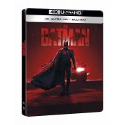   Batman (2022) (UHD + 2 BD) - limitált, fémdobozos változat ("Batmobile Head Lights" steelbook)