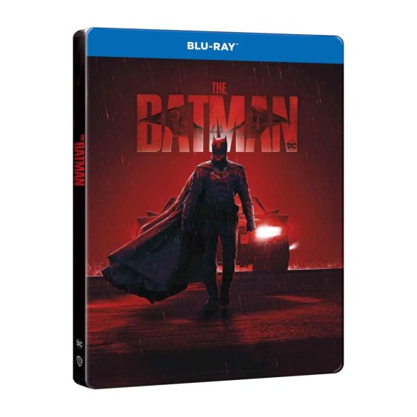 Batman (2022) (2 BD) - limitált, fémdobozos változat ("Batmobile Head Lights" steelbook)