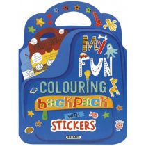 My fun colouring backpack - Boys