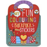 My fun colouring backpack - Girls