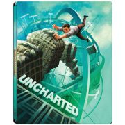   Uncharted (UHD+BD) - limitált, fémdobozos változat (steelbook) - Blu-ray