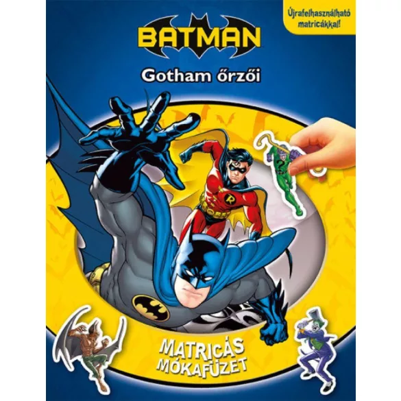 Matricás mókafüzet - Batman: Gotham őrzői