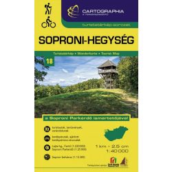 Soproni-hegység turistatérkép