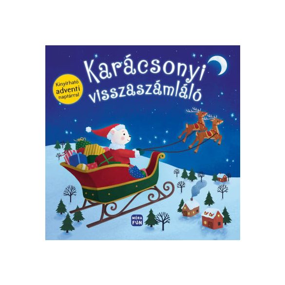 Karácsonyi visszaszámláló - Kinyitható adventi naptárral!