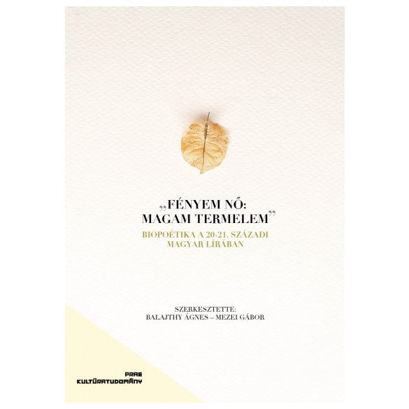 "Fényem nő: magam termelem"