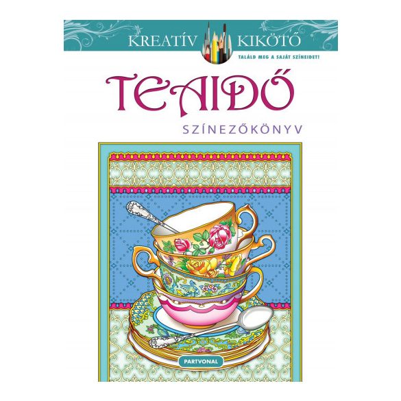 Teaidő - Színezőkönyv