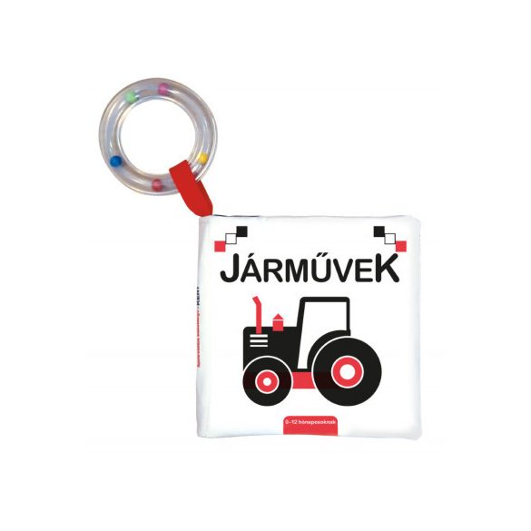 Kontrasztos babakönyv - Járművek
