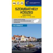 Szombathely Kőszeg várostérkép