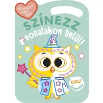 Színezz a vonalakon belül - Bagoly