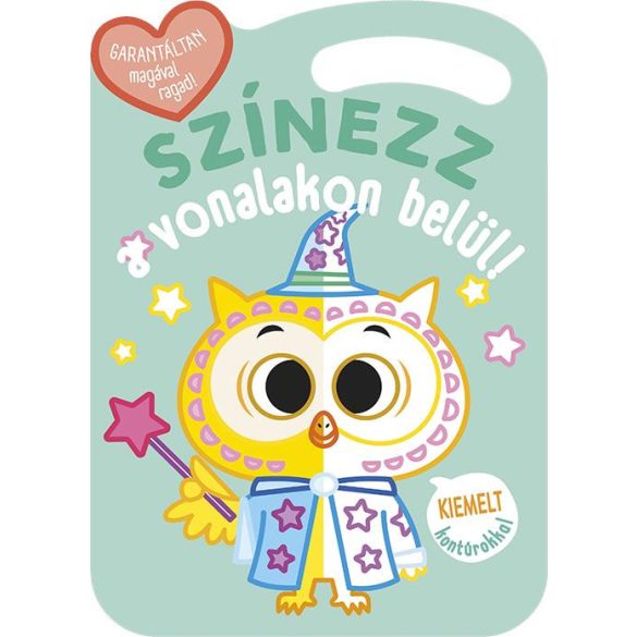 Színezz a vonalakon belül - Bagoly