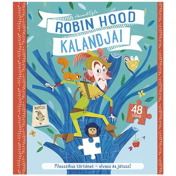 Robin Hood kalandjai - könyv és kirakó