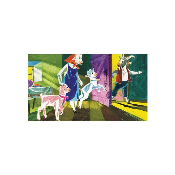 Kecskegidák meg a farkas - Diafilm