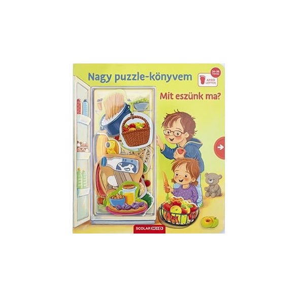 Nagy puzzle-könyvem - Mit eszünk ma?