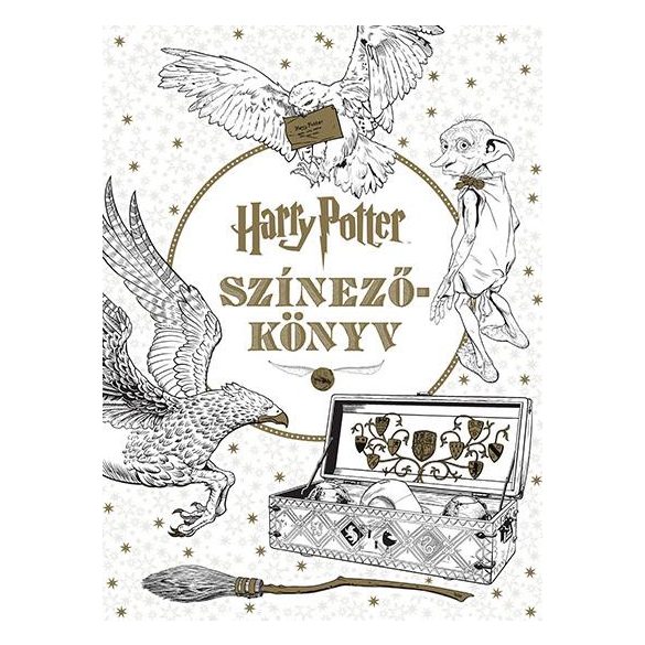 Harry Potter színezőkönyv