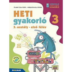 Heti gyakorló 3. osztály 1. félév (MS-1135)